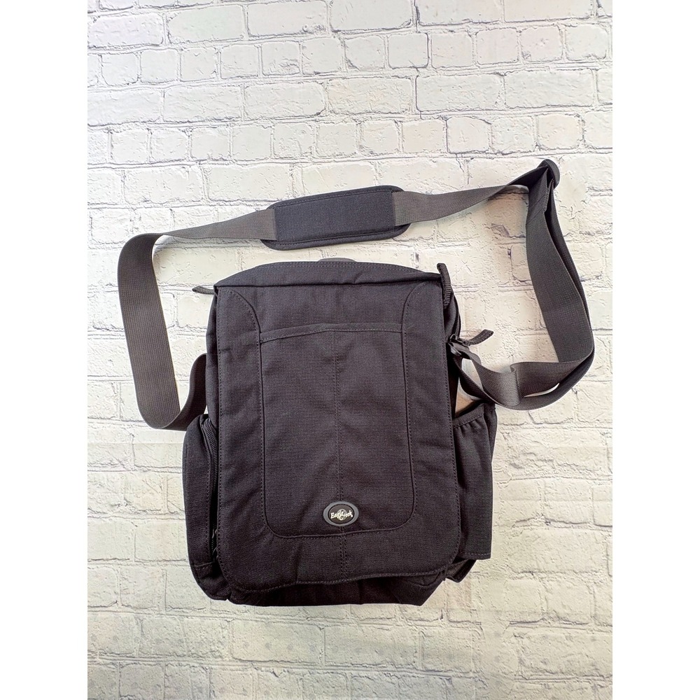 Eagle Creek Crossbody Bag Unisex OS Black Adjustable Strap Buckle Multi-Pocket